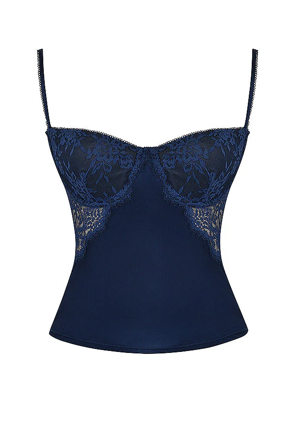 Elegant Corset Top with Textured Details - Image 7
