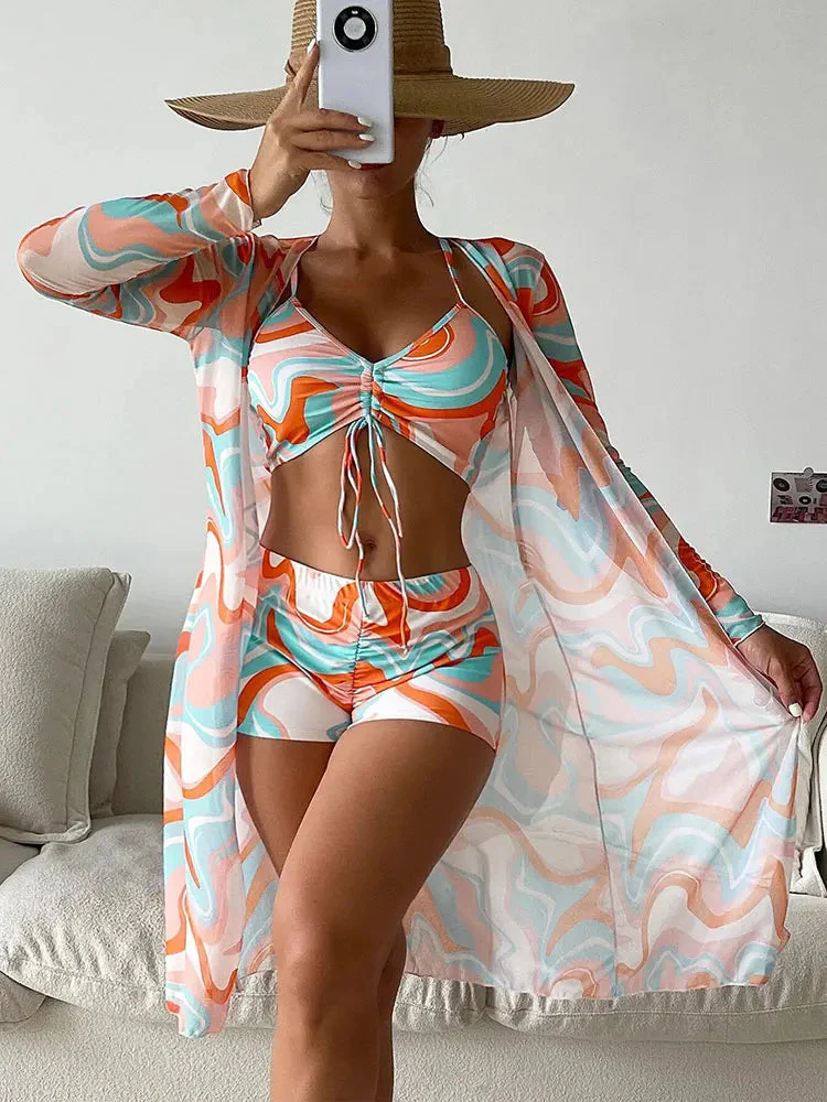Kaelani | Elegant 3-piece Swimwear Set - Image 3