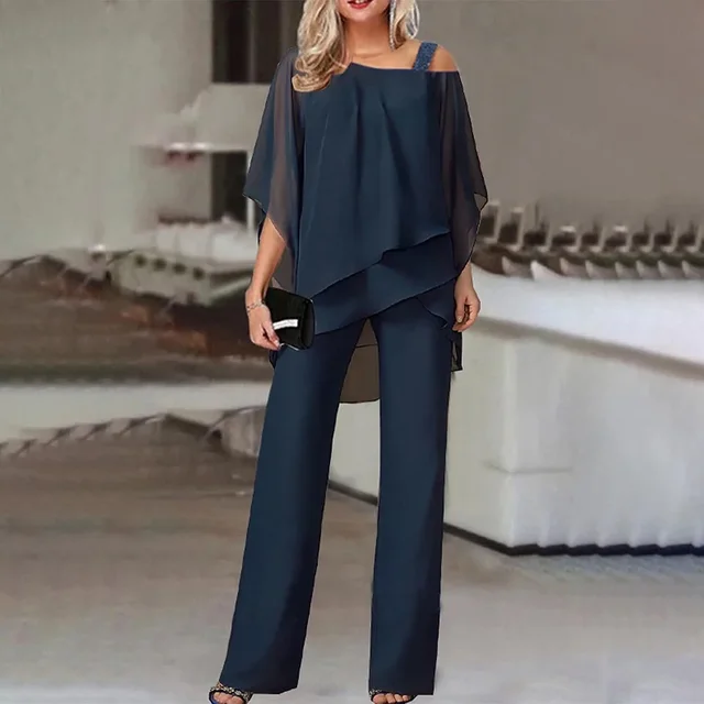 Elegant Off-Shoulder Jumpsuit for Ladies - Image 6