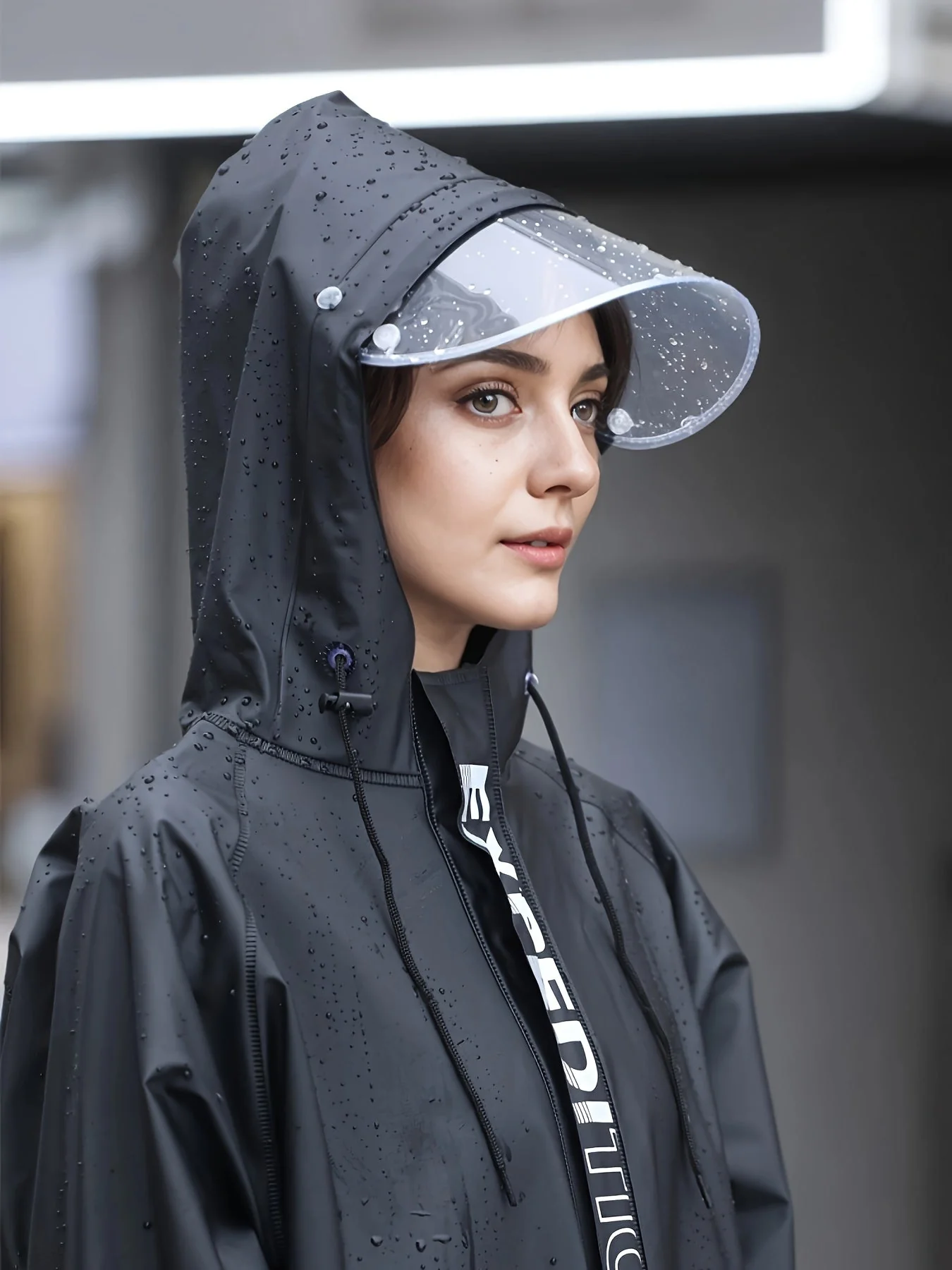 Elena | Women's Rain Suit with Hood - Image 4