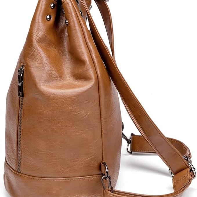 Elena | Vintage Convertible Travel Backpack for Women - Stylish & Versatile - Image 2