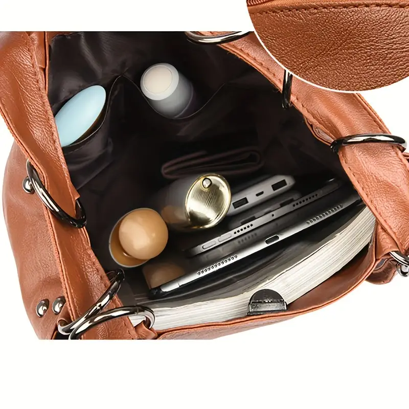 Elena | Vintage Convertible Travel Backpack for Women - Stylish & Versatile - Image 4