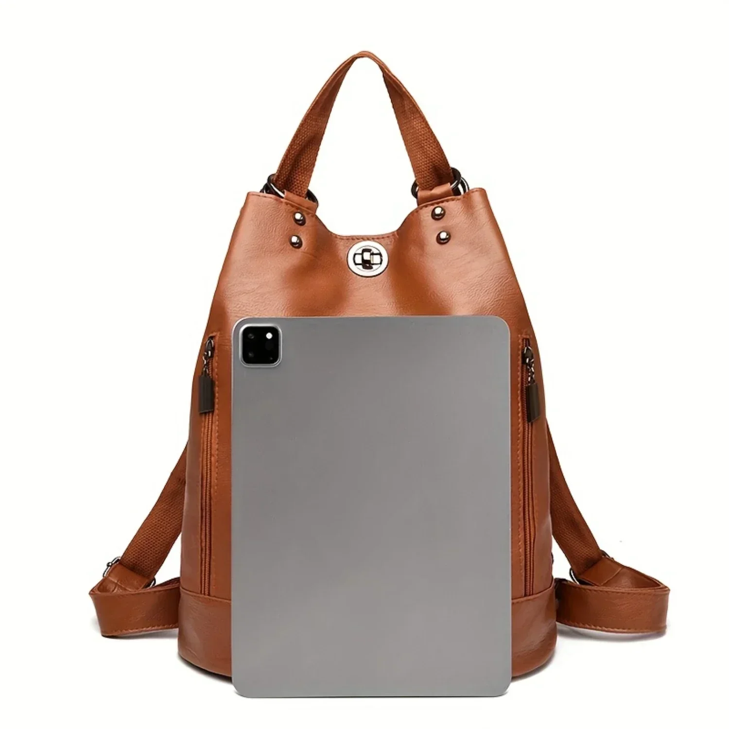 Elena | Vintage Convertible Travel Backpack for Women - Stylish & Versatile - Image 5