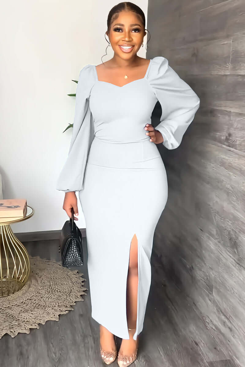 Eline - Modern Dress with long sleeves for Women - Image 10