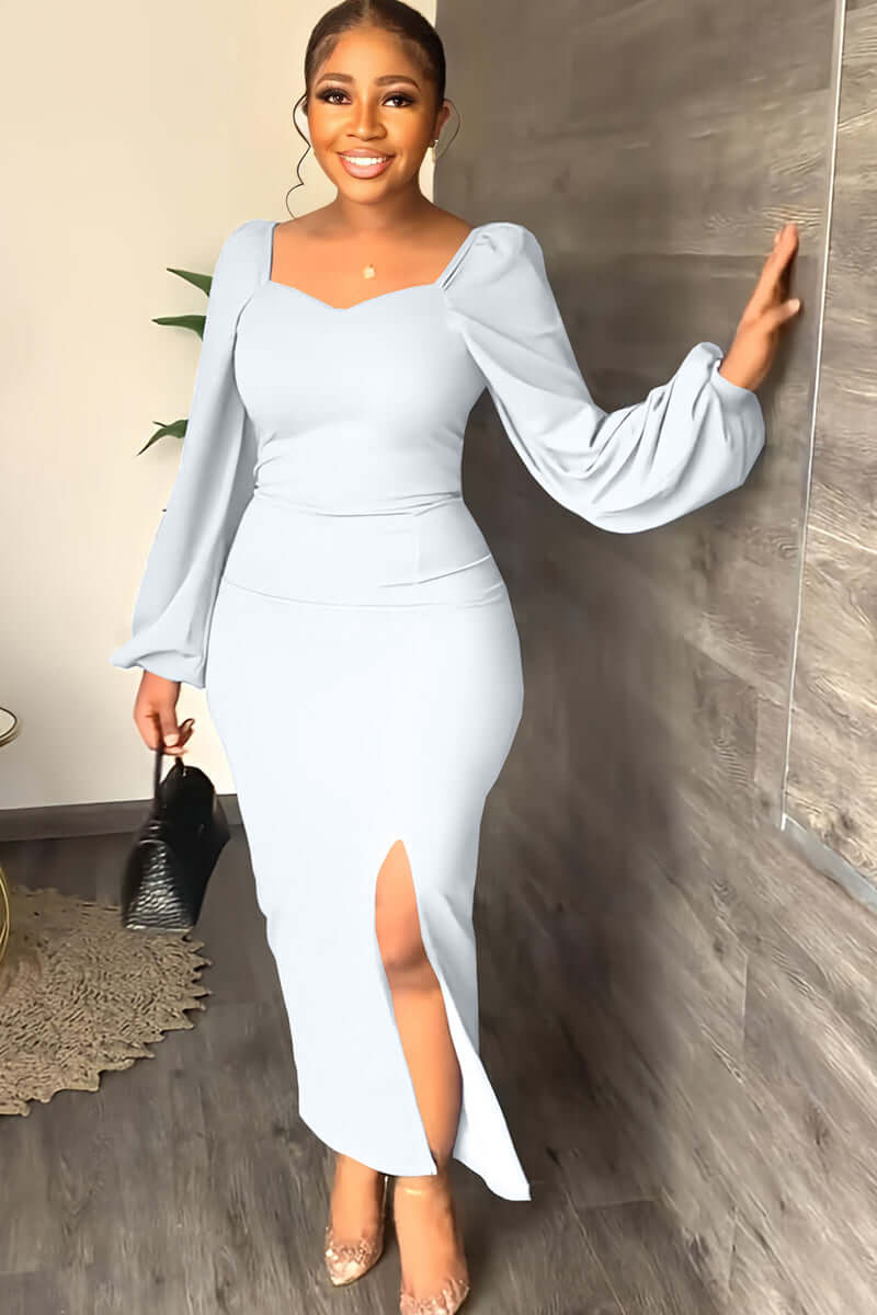 Eline - Modern Dress with long sleeves for Women - Image 12