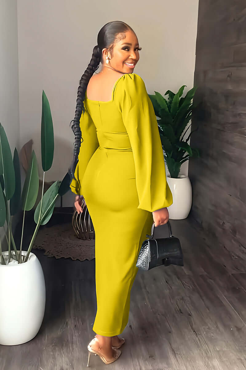 Eline - Modern Dress with long sleeves for Women - Image 2