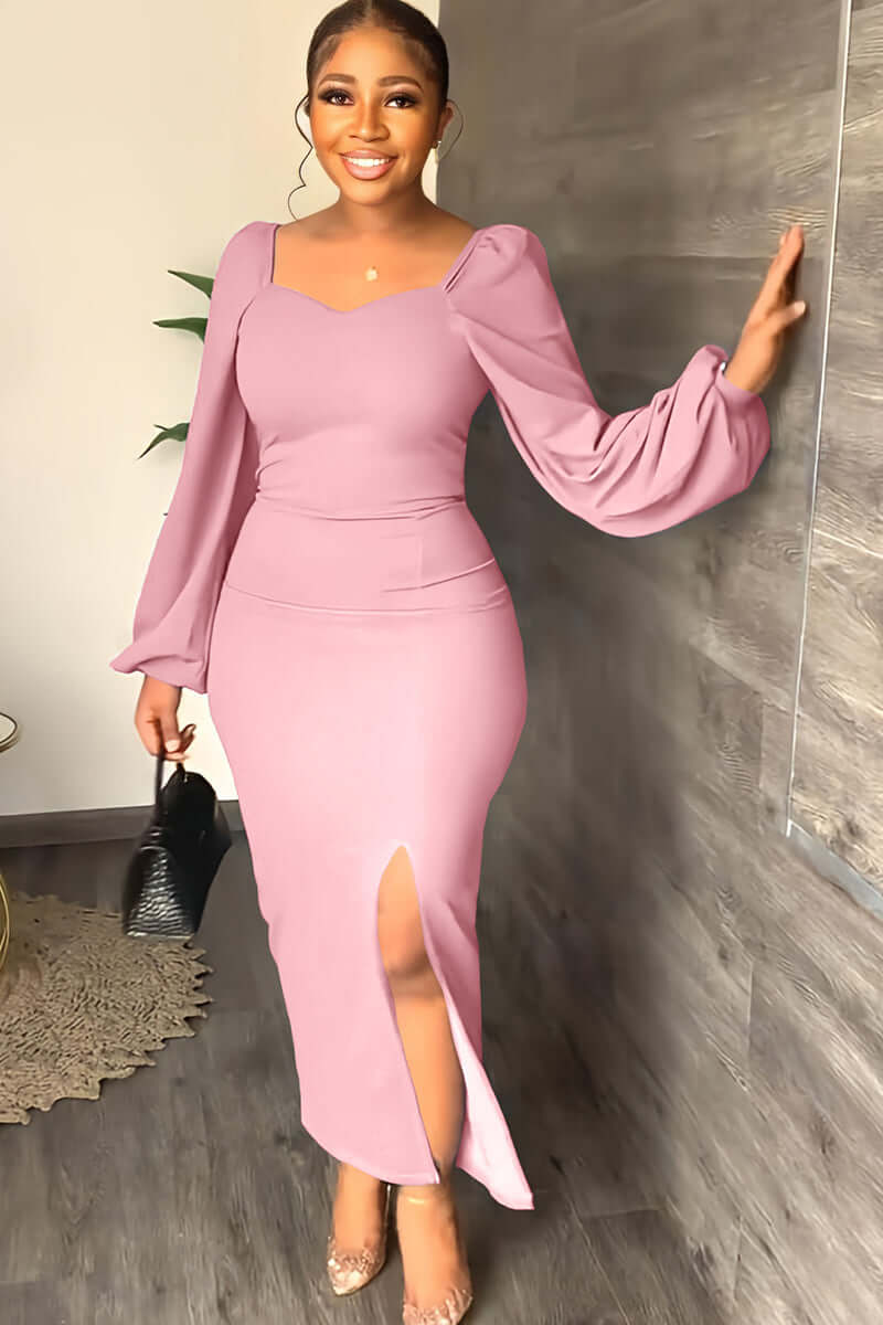Eline - Modern Dress with long sleeves for Women - Image 6