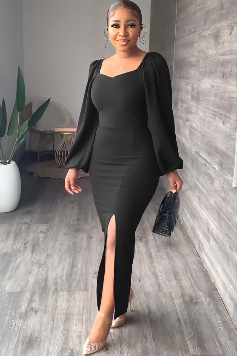 Eline - Modern Dress with long sleeves for Women - Image 7