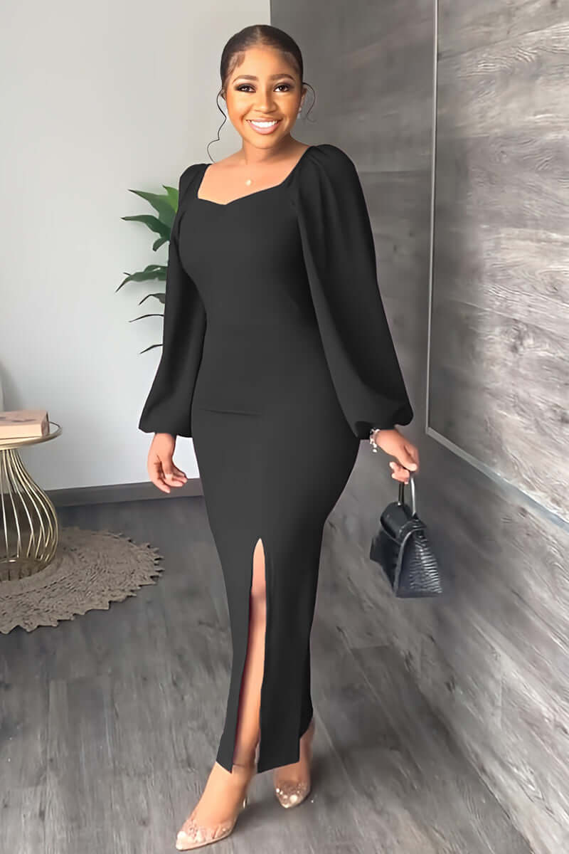 Eline - Modern Dress with long sleeves for Women - Image 8