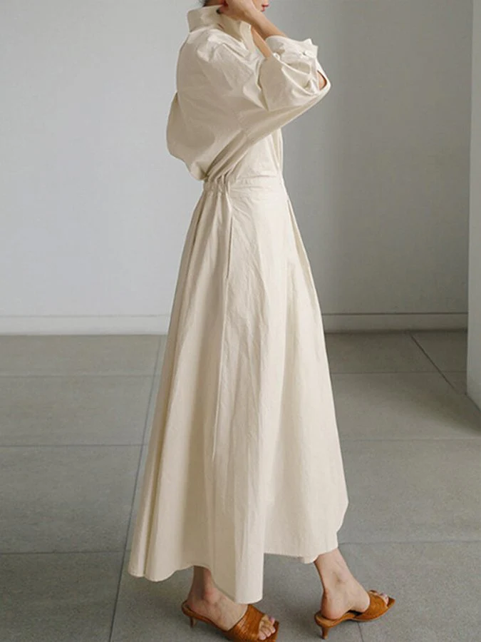 Elisava - Elegant maxi-dress with knot detail - Image 5