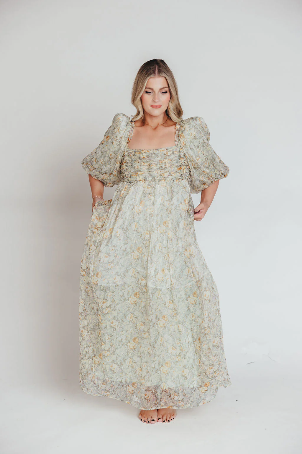 Eliza | Elegant Maxi-Dress for Babyshower or Photoshoot - Image 14