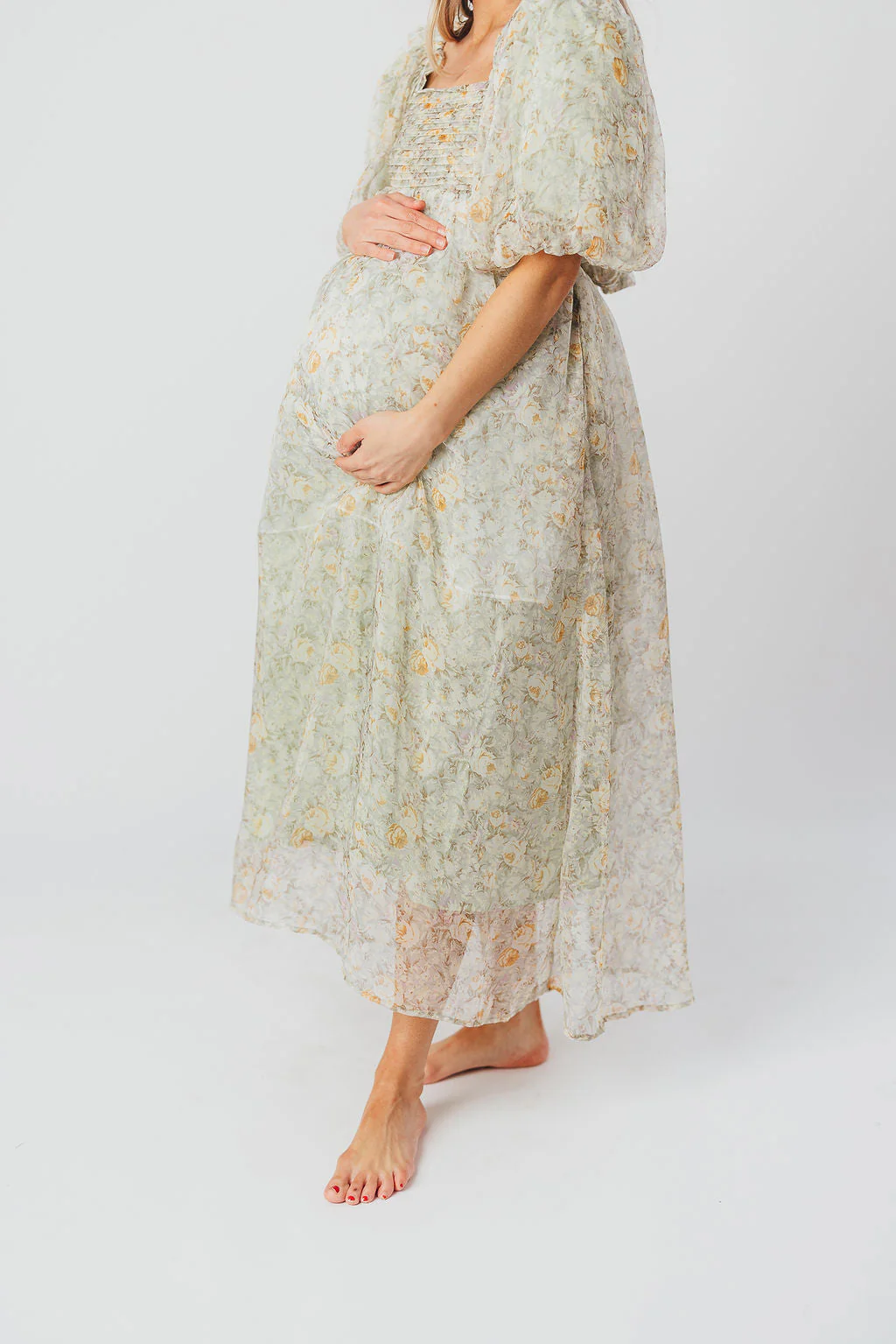 Eliza | Elegant Maxi-Dress for Babyshower or Photoshoot - Image 26