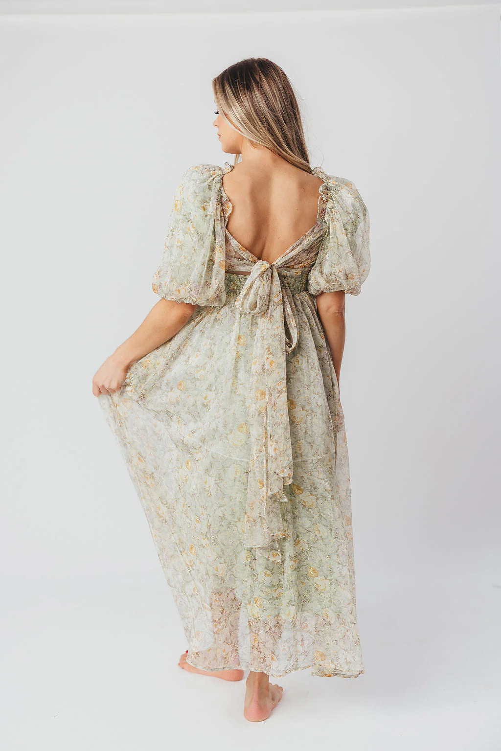 Eliza | Elegant Maxi-Dress for Babyshower or Photoshoot - Image 29