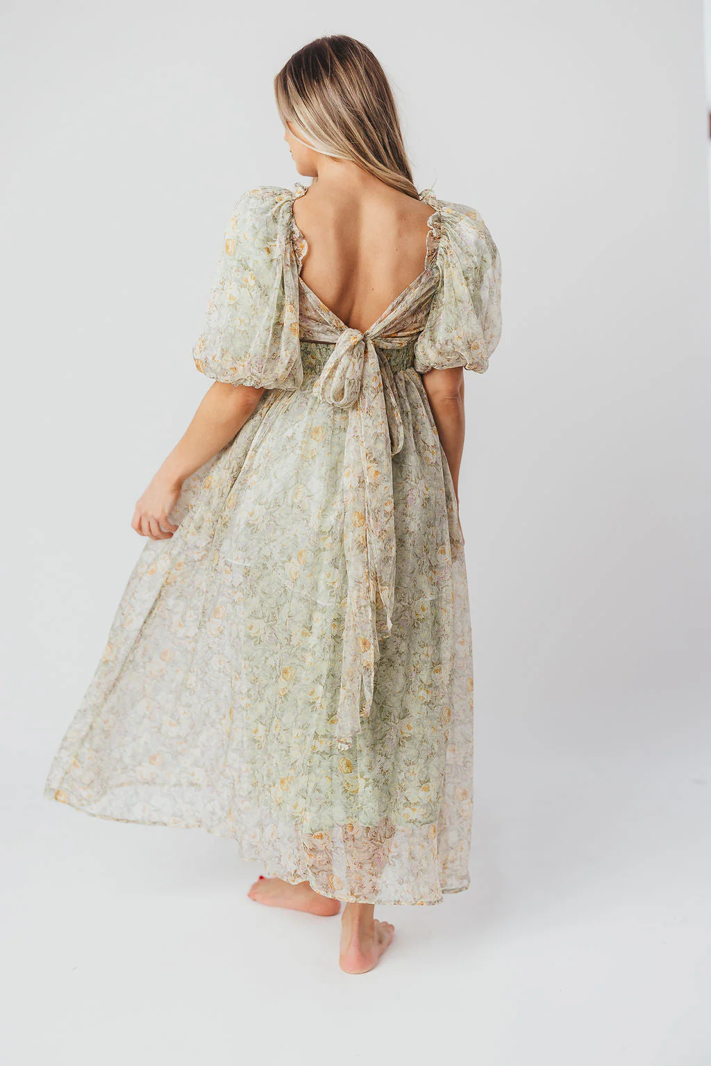 Eliza | Elegant Maxi-Dress for Babyshower or Photoshoot - Image 30