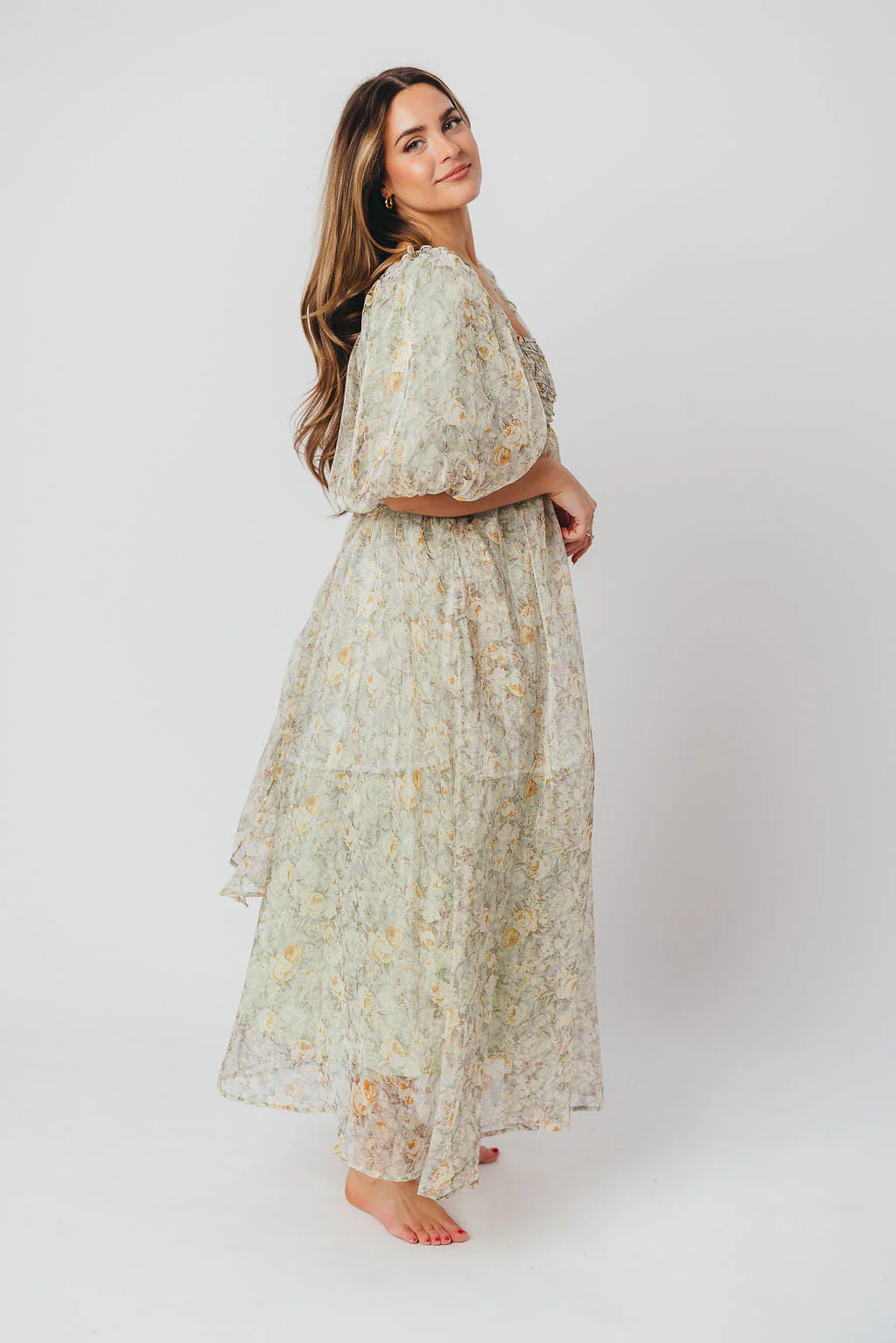 Eliza | Elegant Maxi-Dress for Babyshower or Photoshoot - Image 6