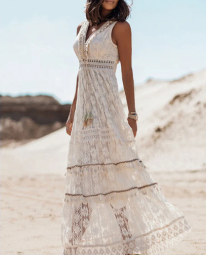 Elize | Boho Maxi Dress With Elegant Fit - Image 3
