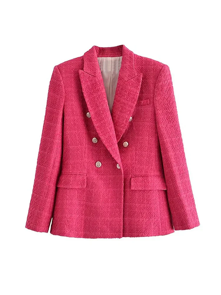 Ella - Double-breasted Blazer for Women - Image 2