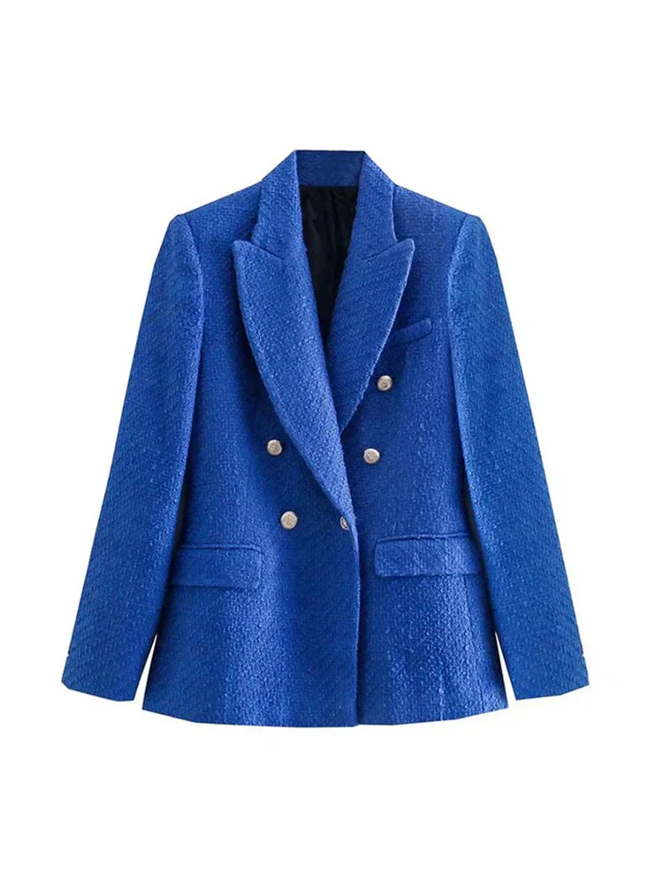 Ella - Double-breasted Blazer for Women - Image 3