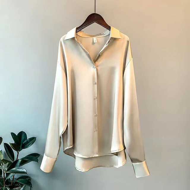 Elly | Satin Blouse Chic - Image 3