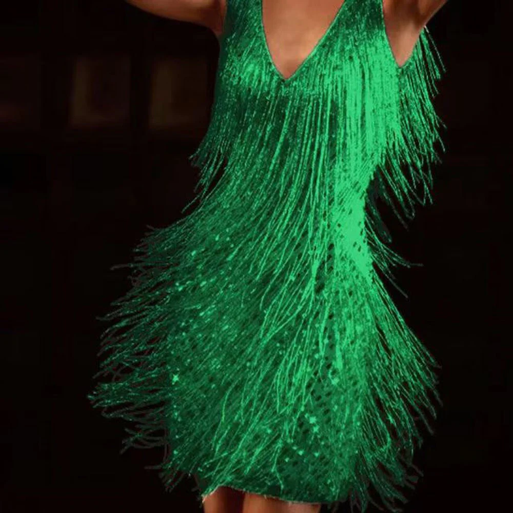 Eloire - Sparkling tassel dress - Image 4