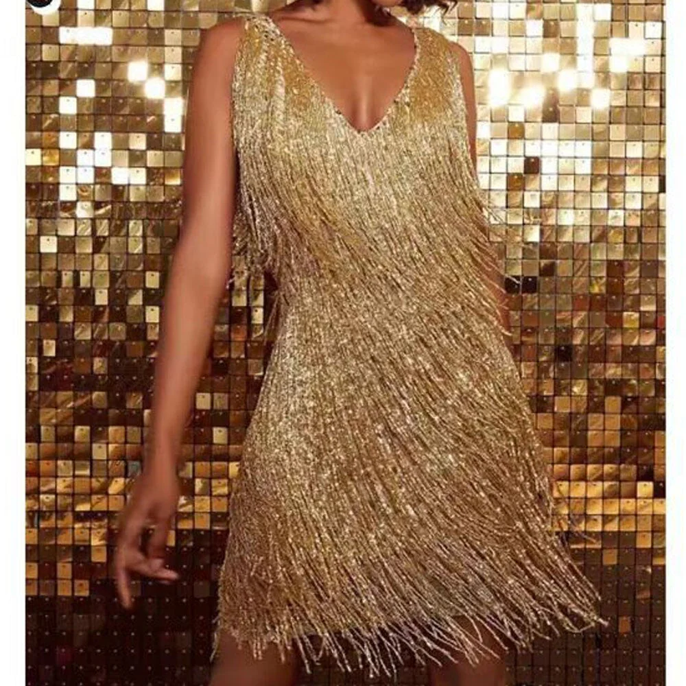 Eloire - Sparkling tassel dress - Image 5