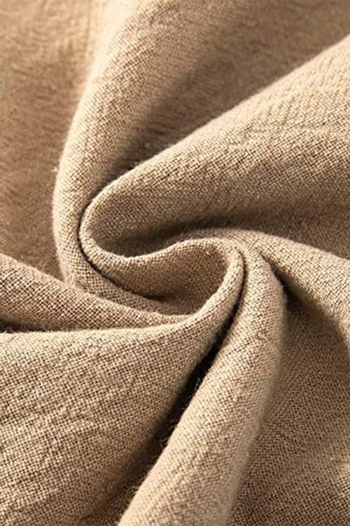 Eloïse | Cotton-Linen Pants With High Waist - Image 8