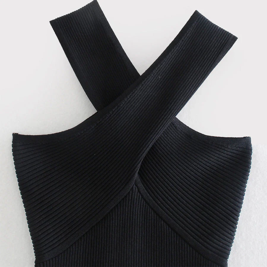Esmira - Elegant Top with Crisscross Strap - Image 3