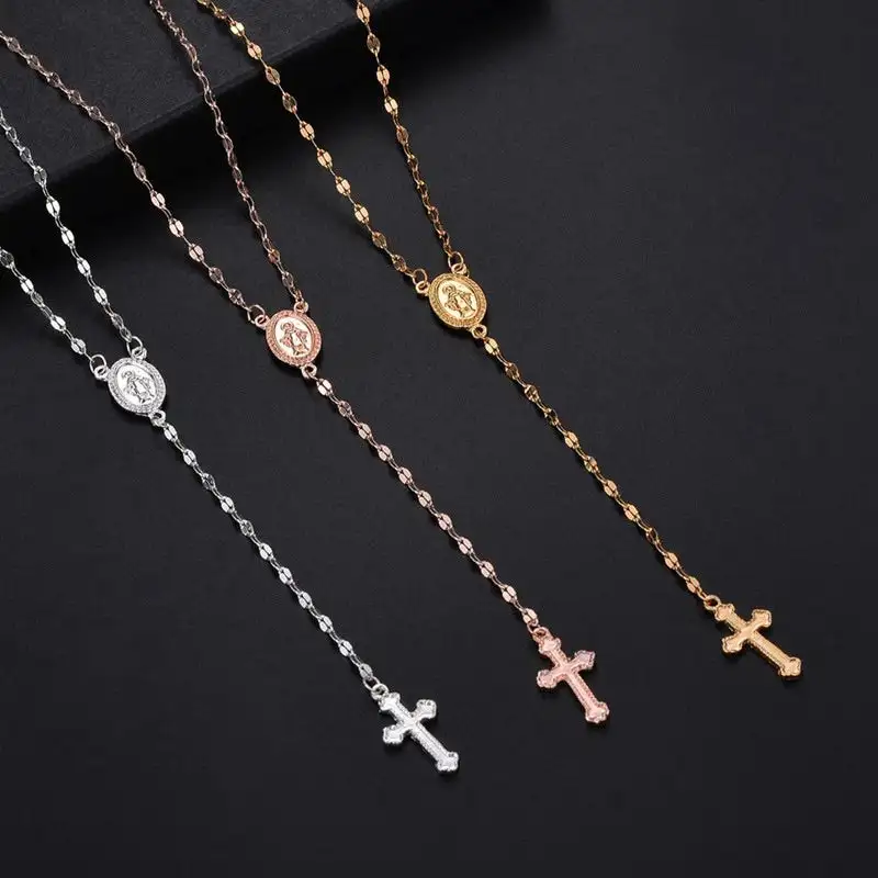 Estelle | Elegant Rosary Necklace for Ladies - Image 3