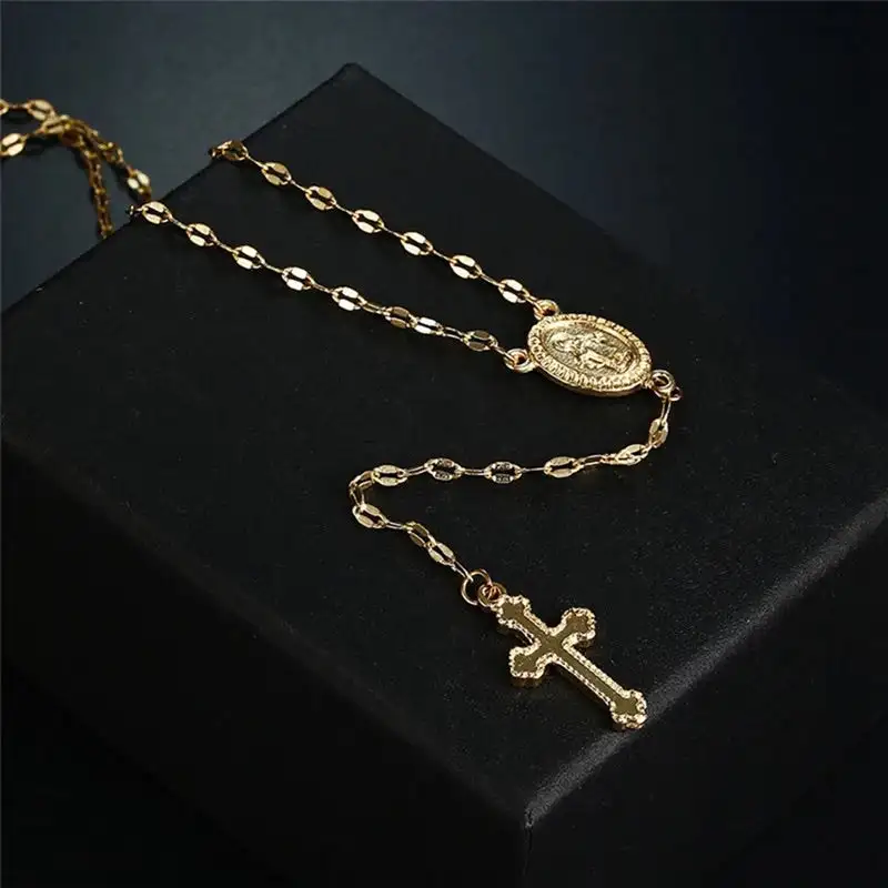Estelle | Elegant Rosary Necklace for Ladies - Image 4