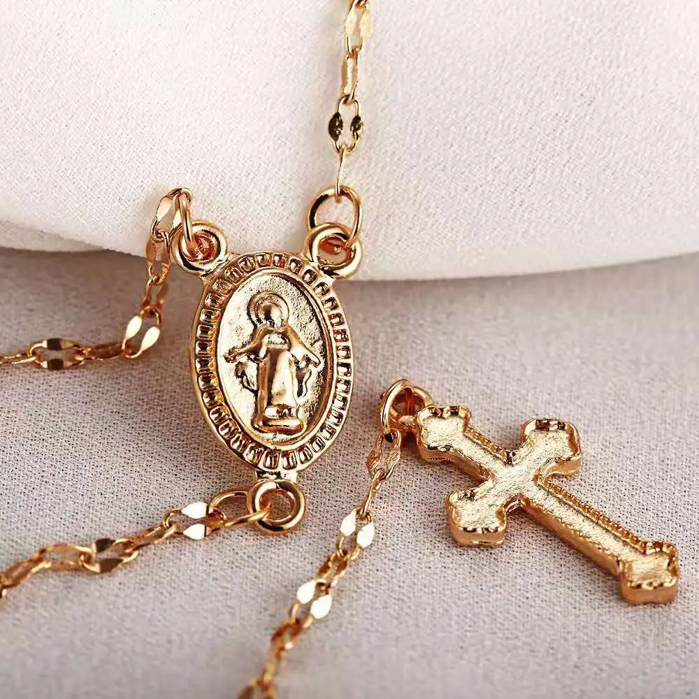 Estelle | Elegant Rosary Necklace for Ladies - Image 7