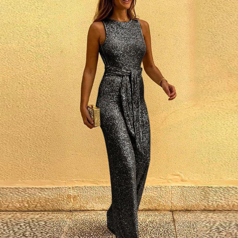 Eva | Elegant jumpsuit with sequins - Image 6