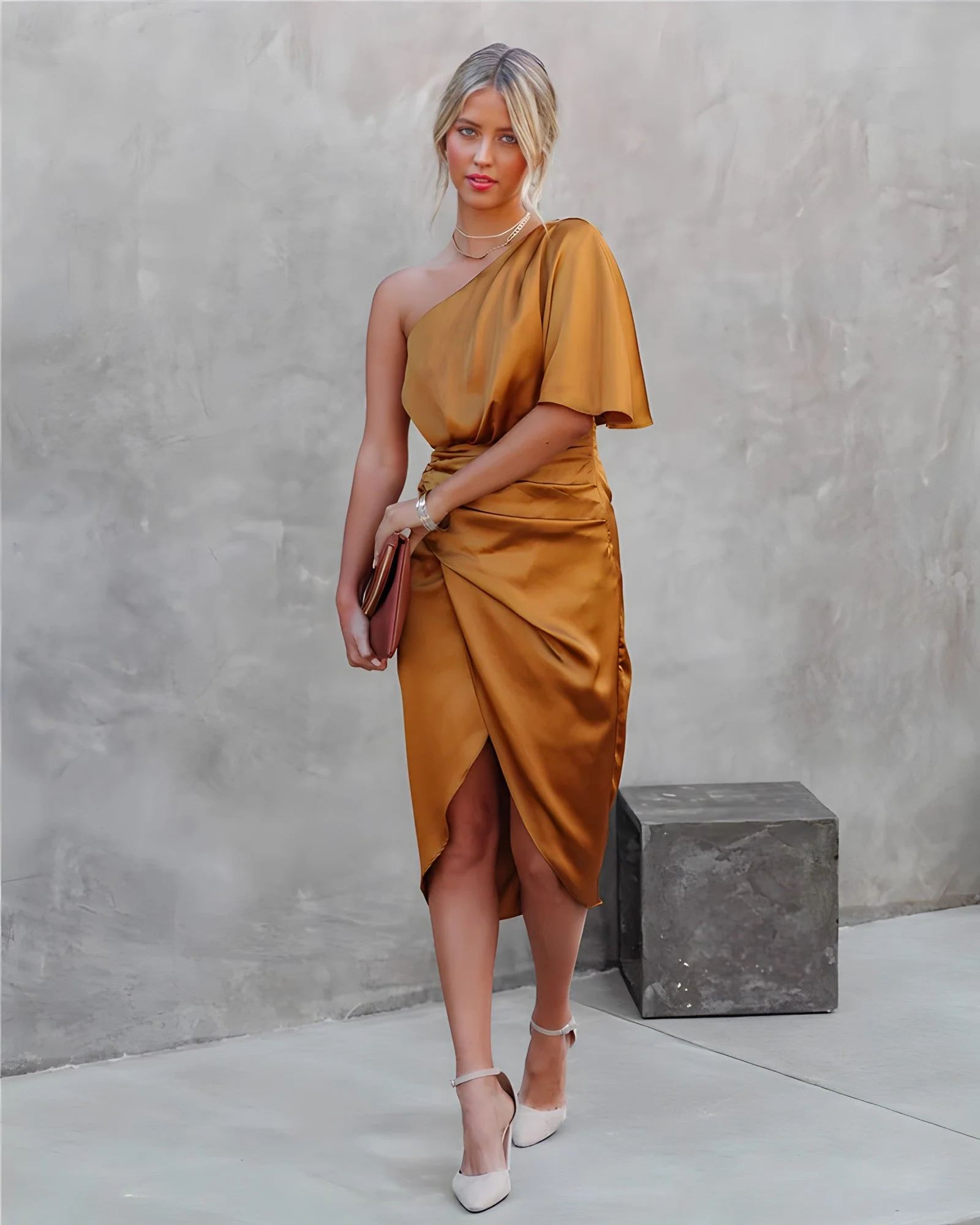 FAITH | Silk Cocktail Spring Summer Dress - Image 14