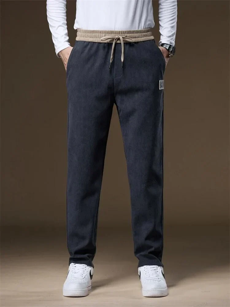 Felix Relaxed Fit Joggers | Elastic Waistband Side Pockets Joggers - Image 4