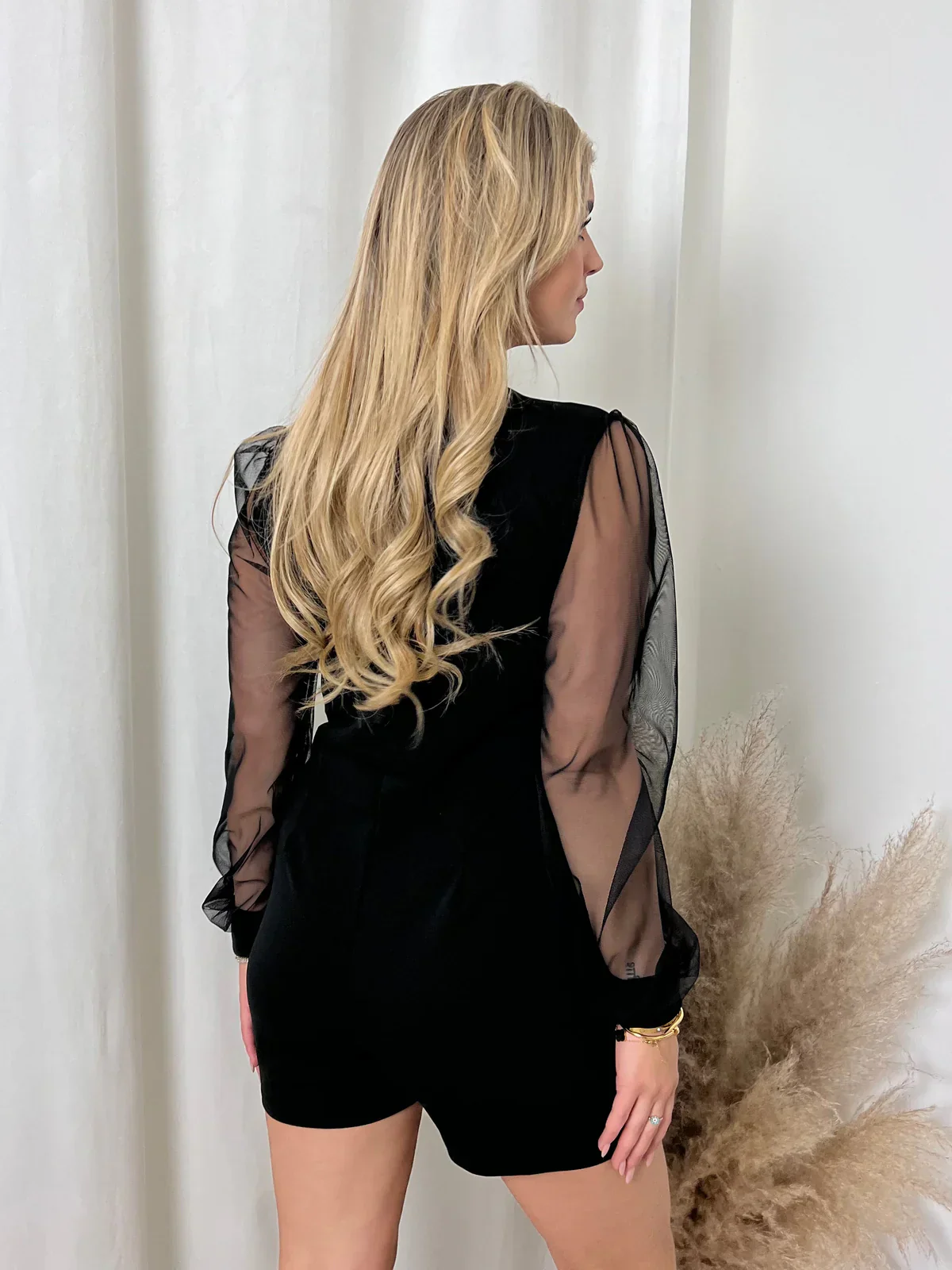 Feroniek - Long-Sleeved Dress for Women - Image 3