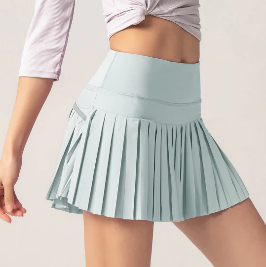 Ladies Sports Skirt - Pleated Design - Elastic Waistband - Breathable and Comfortable - Image 5