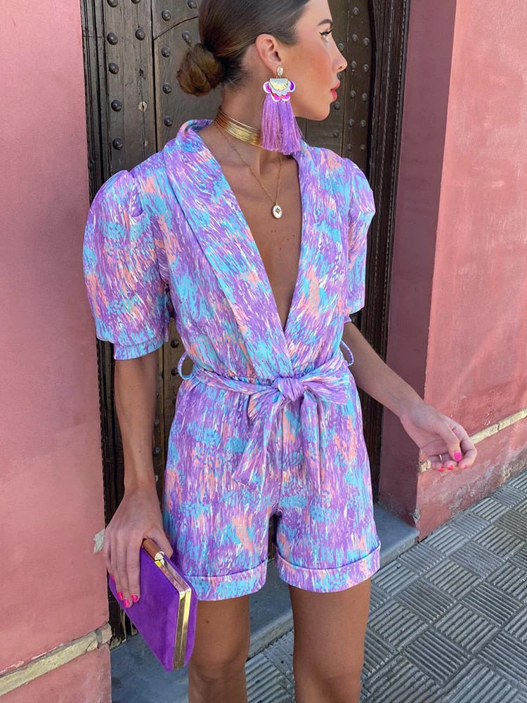 Fleur | Colorful Summer Jumpsuit - Image 2