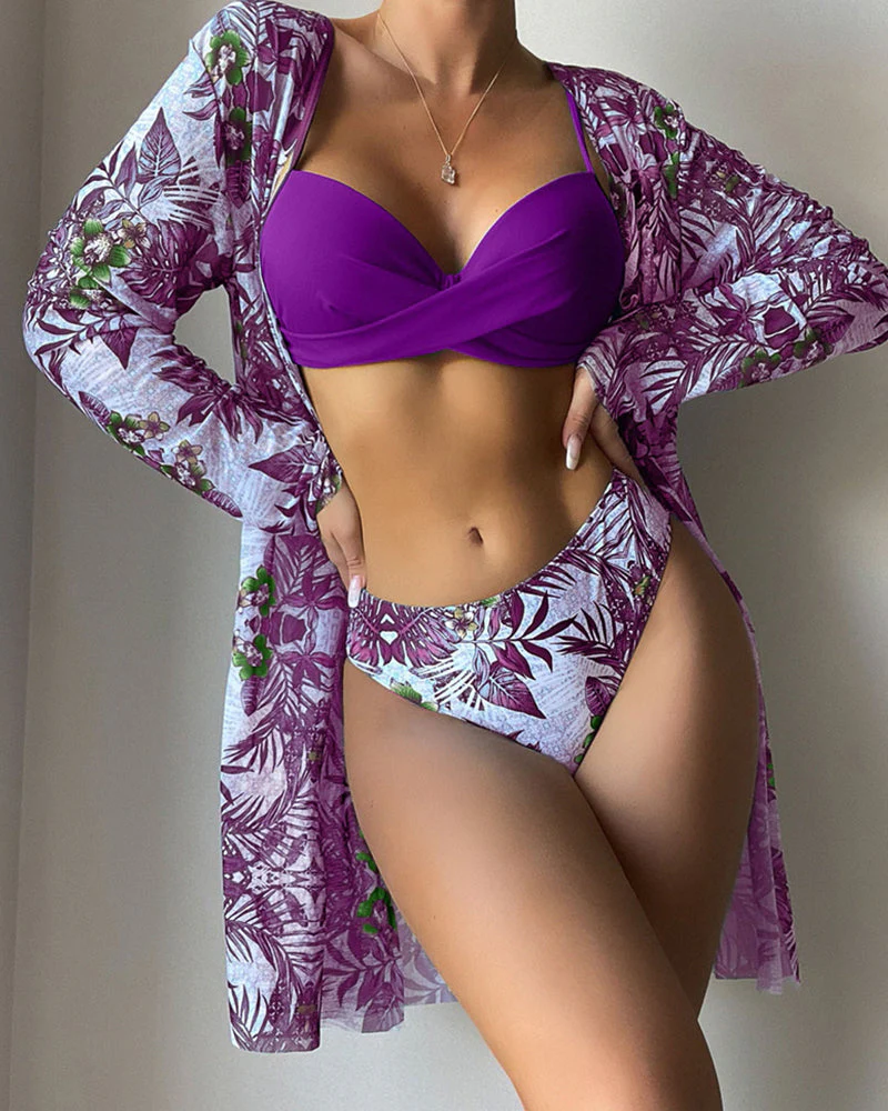 Iridessa | 3-piece Floral Swim Set - Image 19
