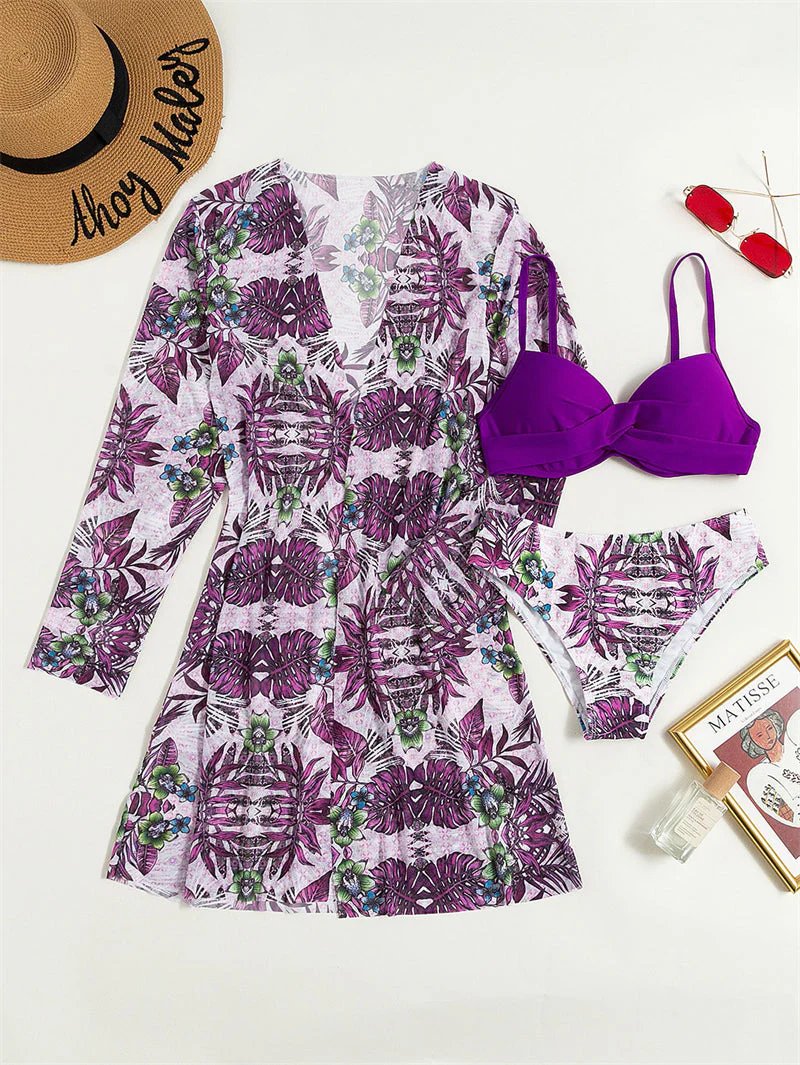 Iridessa | 3-piece Floral Swim Set - Image 20