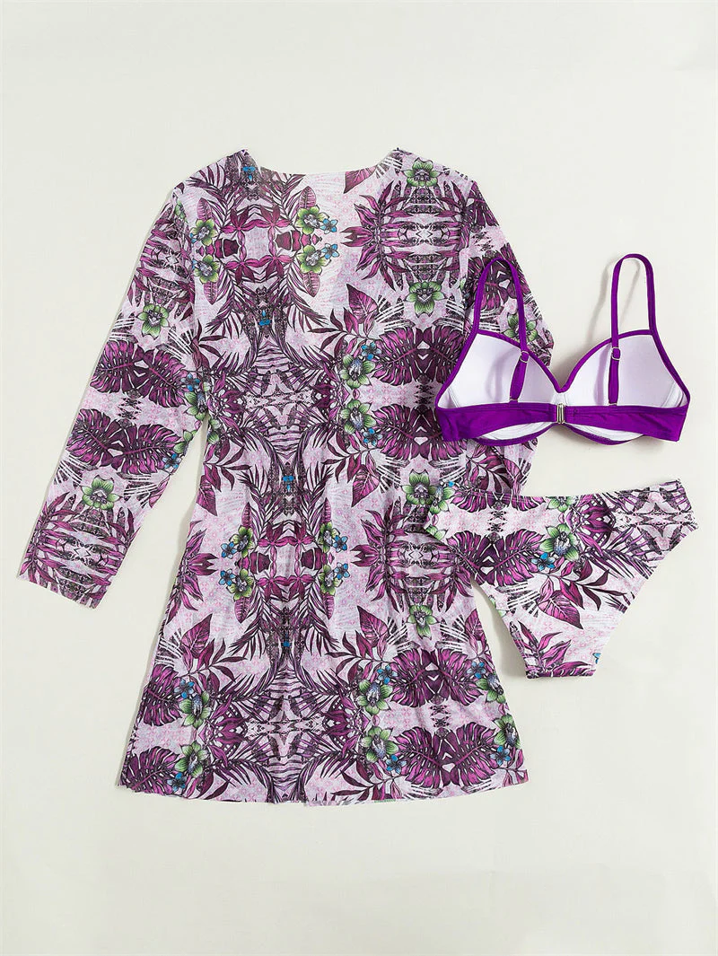 Iridessa | 3-piece Floral Swim Set - Image 21