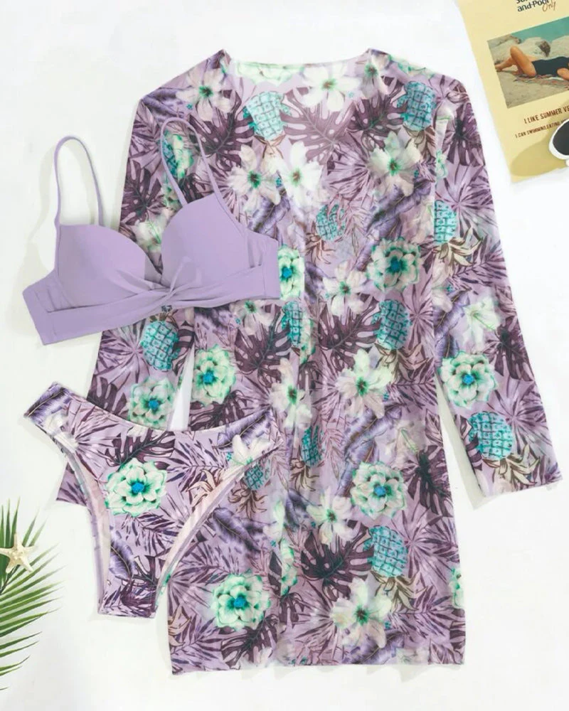 Iridessa | 3-piece Floral Swim Set - Image 32