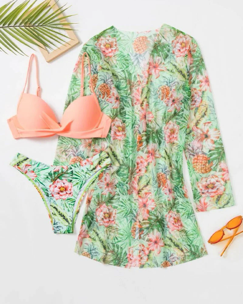 Iridessa | 3-piece Floral Swim Set - Image 35