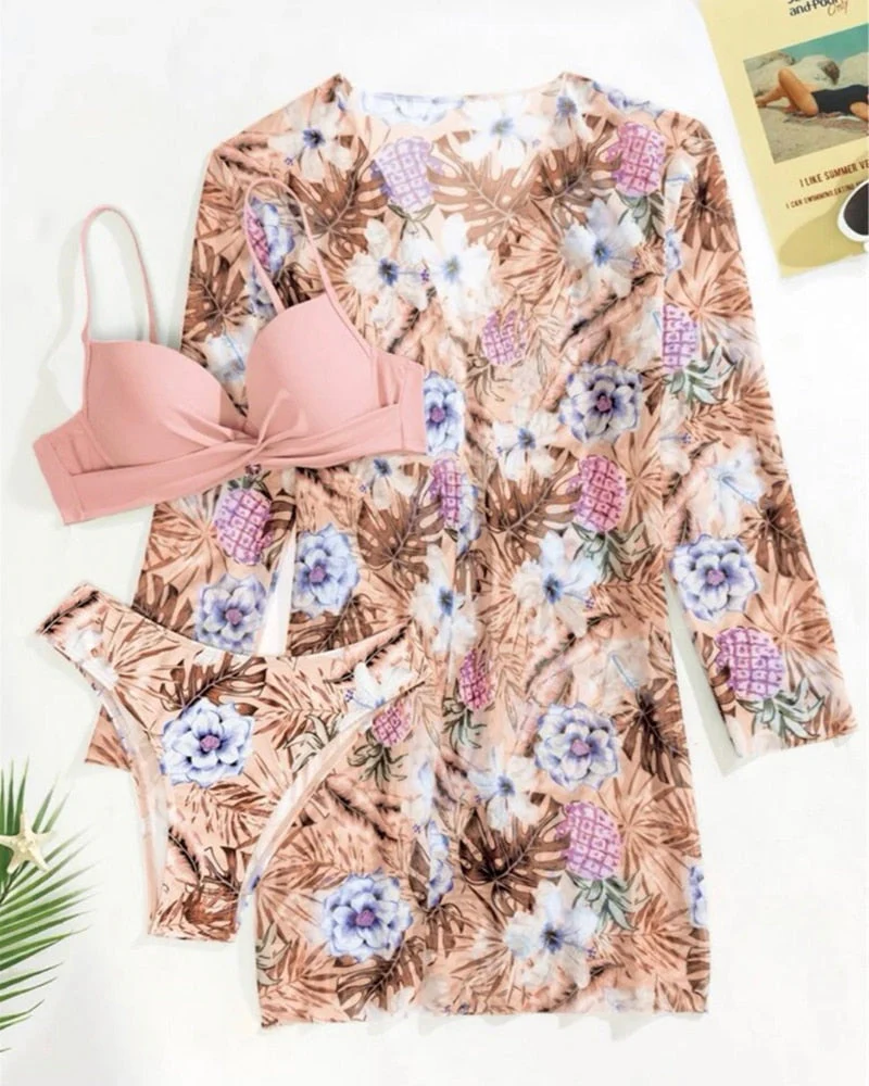 Iridessa | 3-piece Floral Swim Set - Image 9