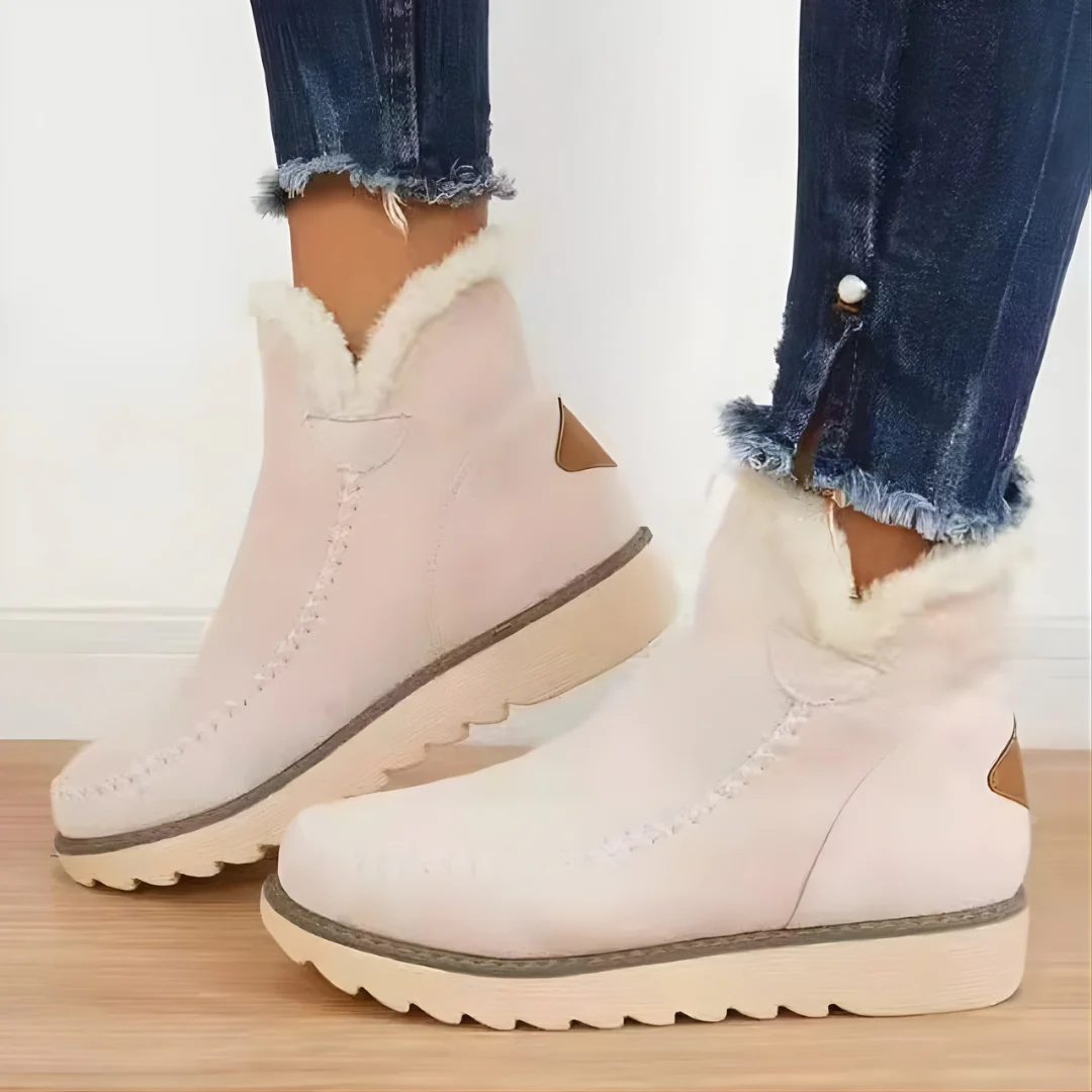 Freya Orthopedic Ankle-Length Snowboots | Fur Lined Anti-Slip Snowboots - Image 4