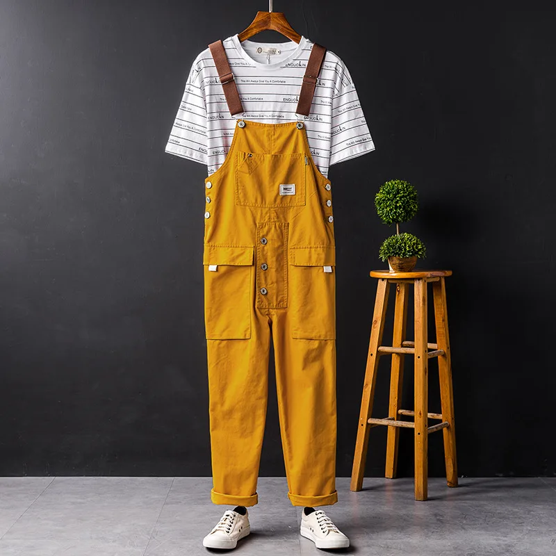 Garden Overalls – Adjustable Shoulder Straps – Cotton – Multiple Pockets – Straight Legs - Image 5
