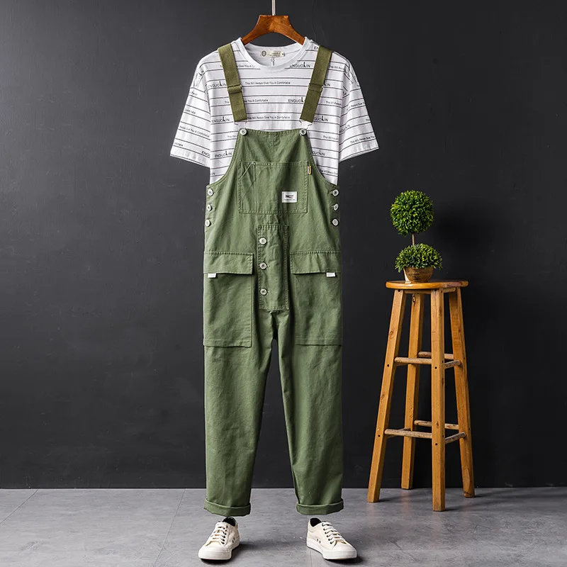 Garden Overalls – Adjustable Shoulder Straps – Cotton – Multiple Pockets – Straight Legs - Image 6