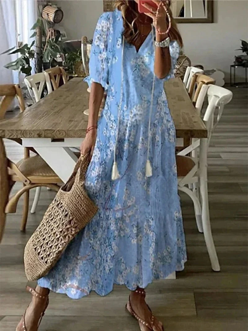 Genoveva | Bohemian Women's Dress - Image 3