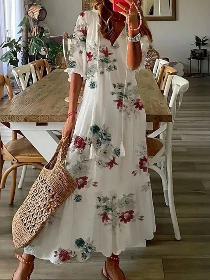 Genoveva | Bohemian Women's Dress - Image 7