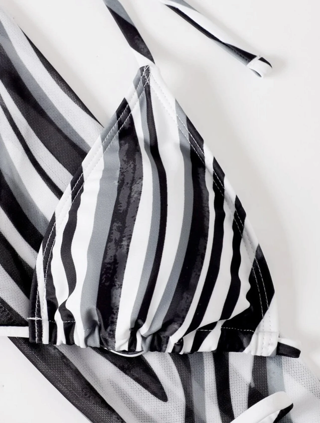 Lysandra | Striped 3-Piece Bikini Set - Image 6