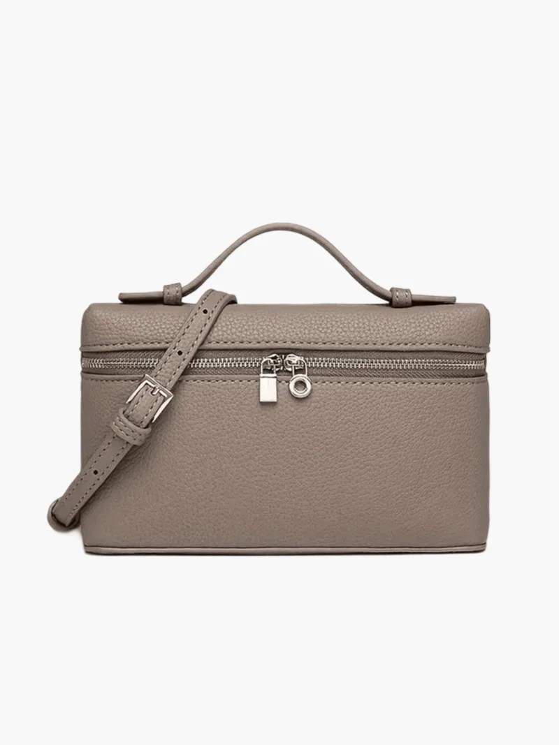 Structured women's handbag - elegant leather bag - Image 3