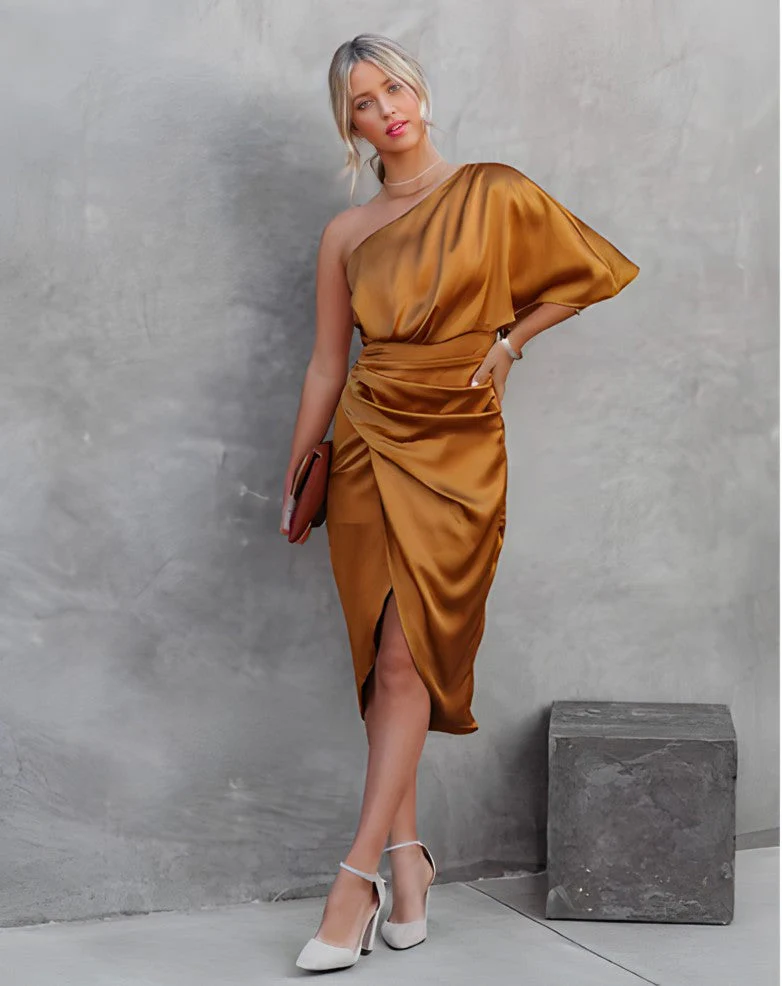 Giselle - Silk Dress for Women - Image 17